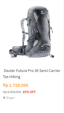 Deuter Tas Gunung