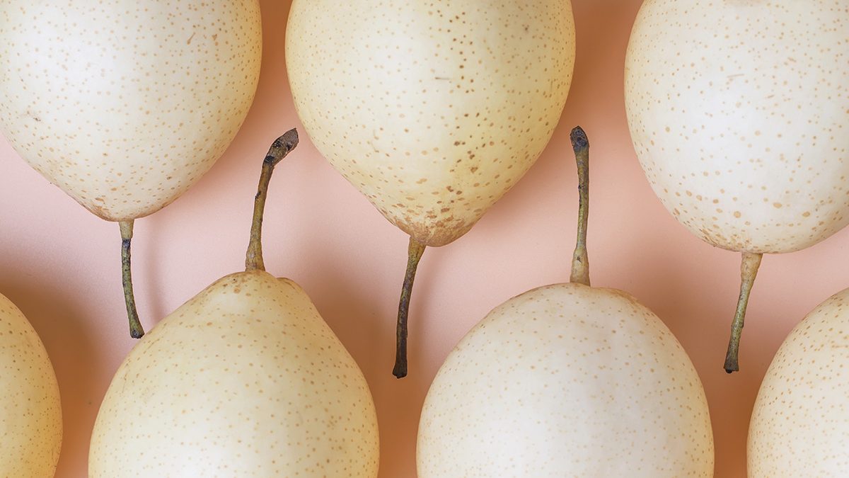 Makanan serat tinggi buah pir untuk diet