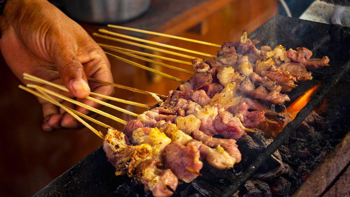 cara memanggang daging