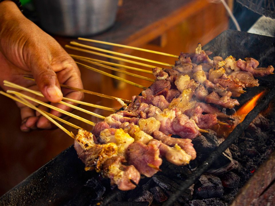 cara memanggang daging