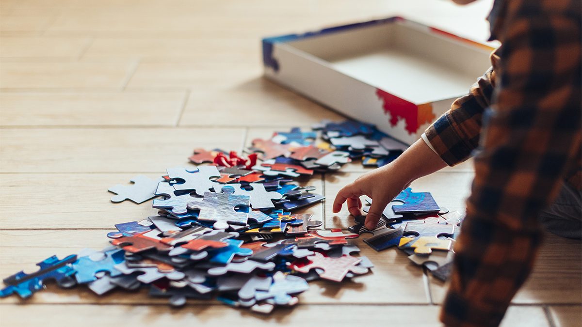 Bermain puzzle