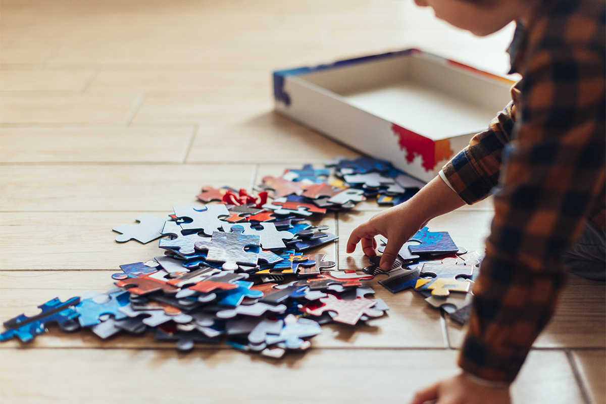 Bermain puzzle