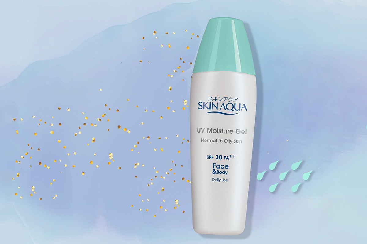 Sunscreen skin aqua