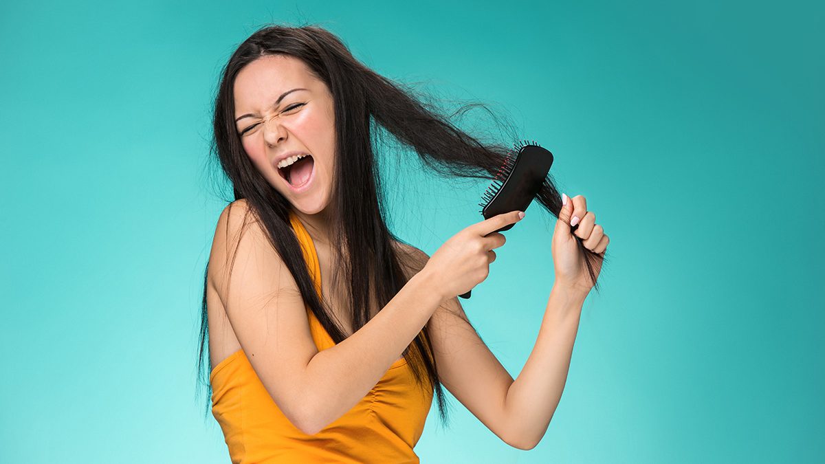 Masker untuk rambut kering