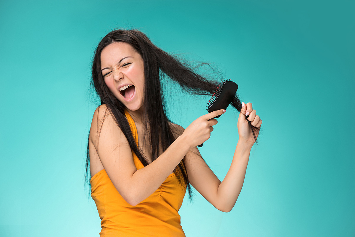 Masker untuk rambut kering