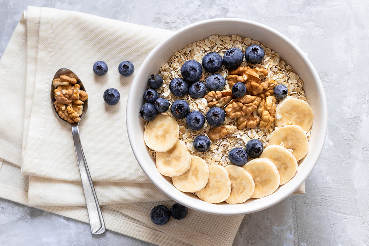 Oatmeal sarapan untuk diet