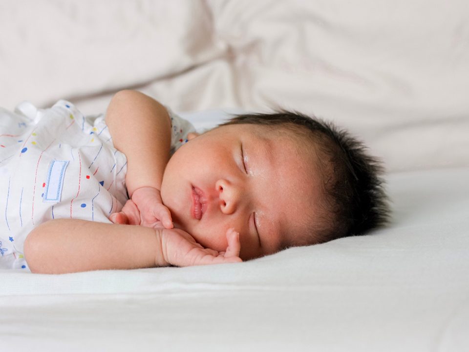 Bayi tidur nyenyak