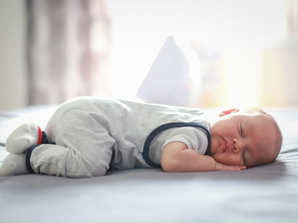 bayi tidur tengkurap