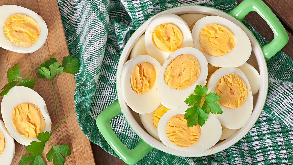 Telur makanan rendah kalori