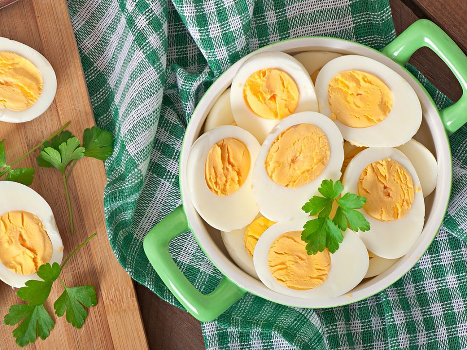 Telur makanan rendah kalori