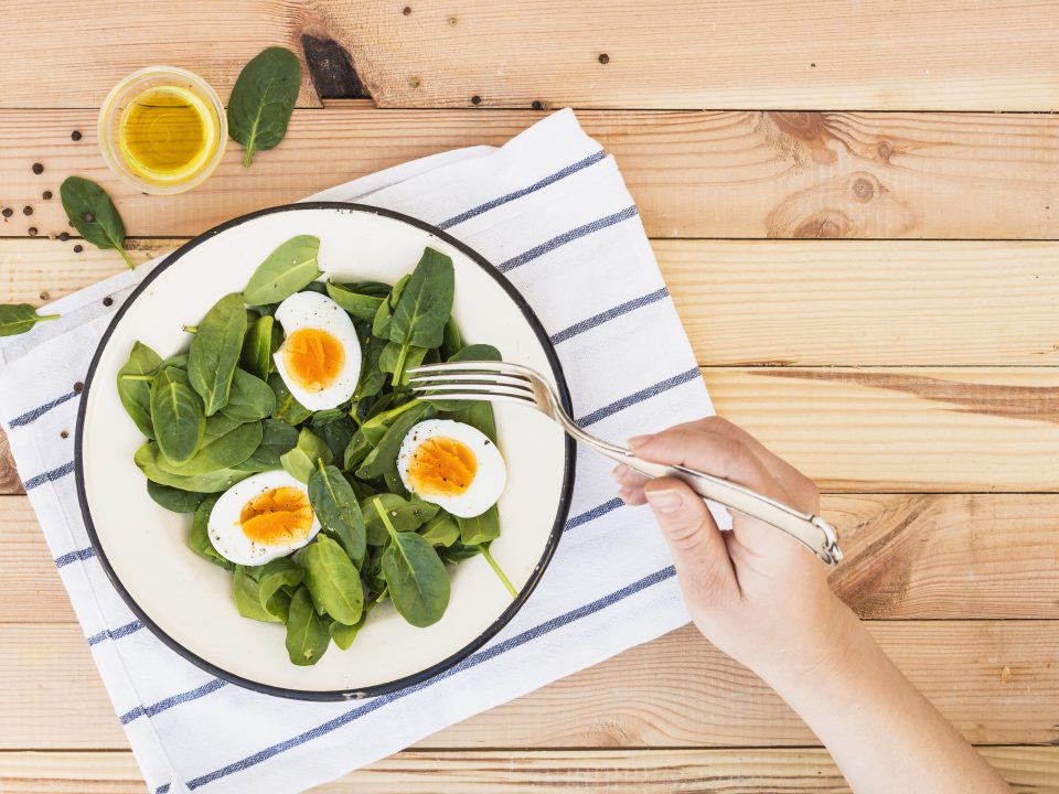 Sarapan untuk diet telur