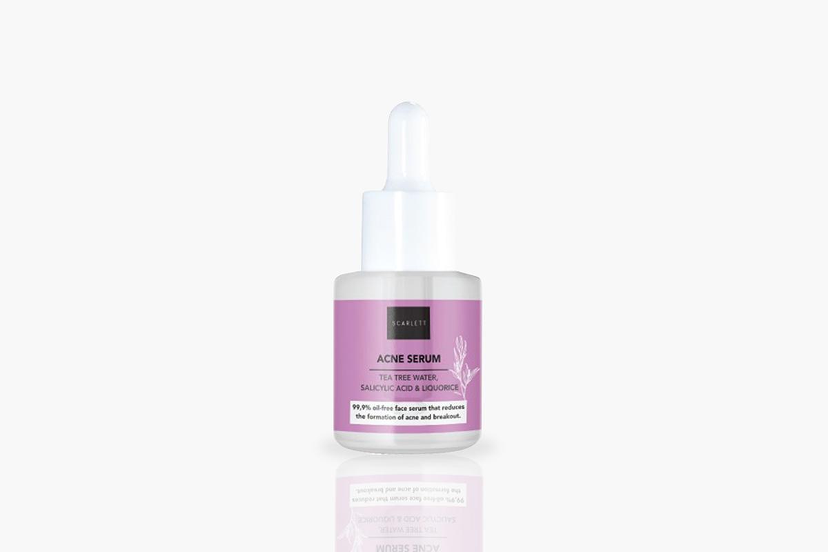 Scarlett Whitening Acne Serum untuk Kulit Berjerawat
