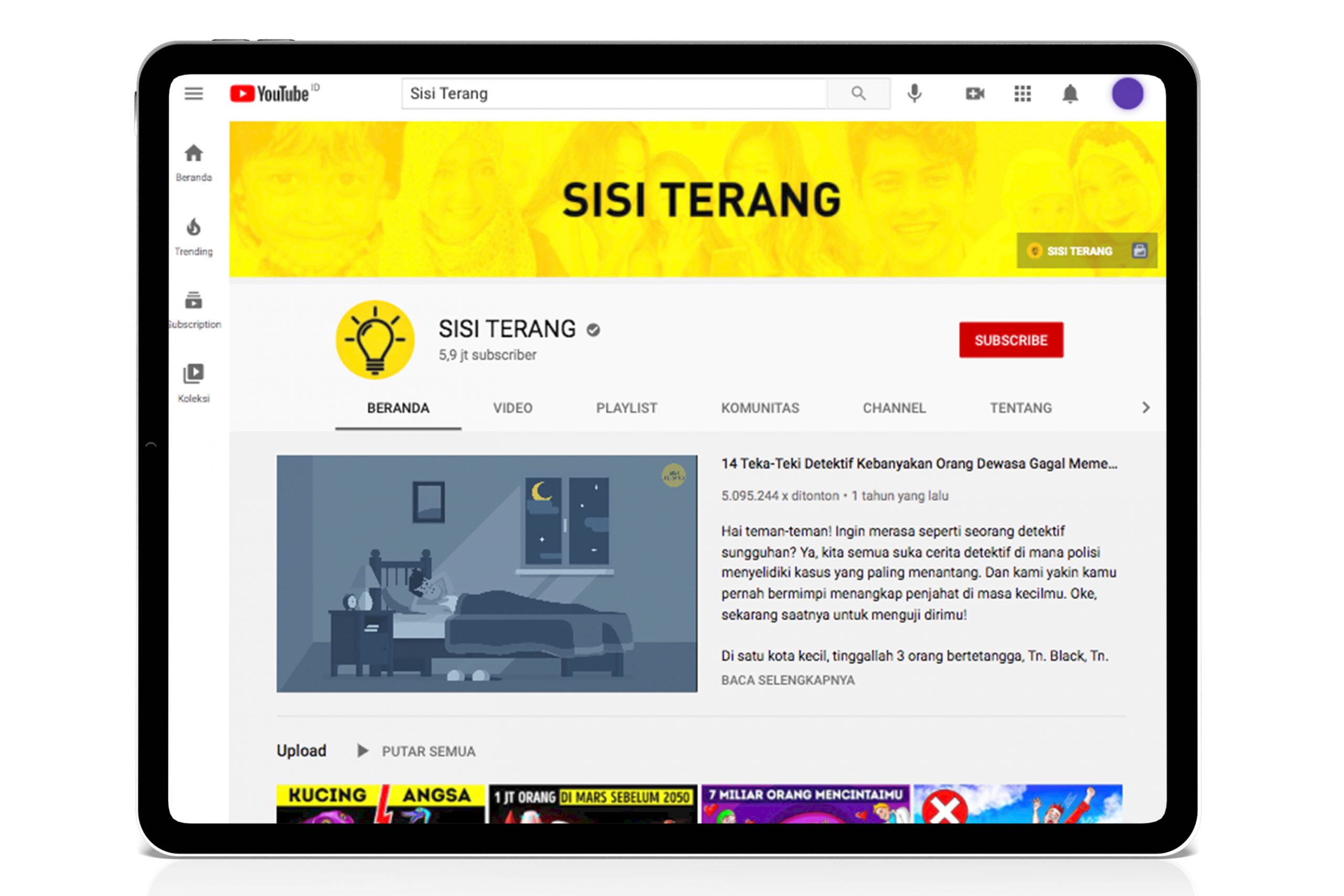 youtube edukasi