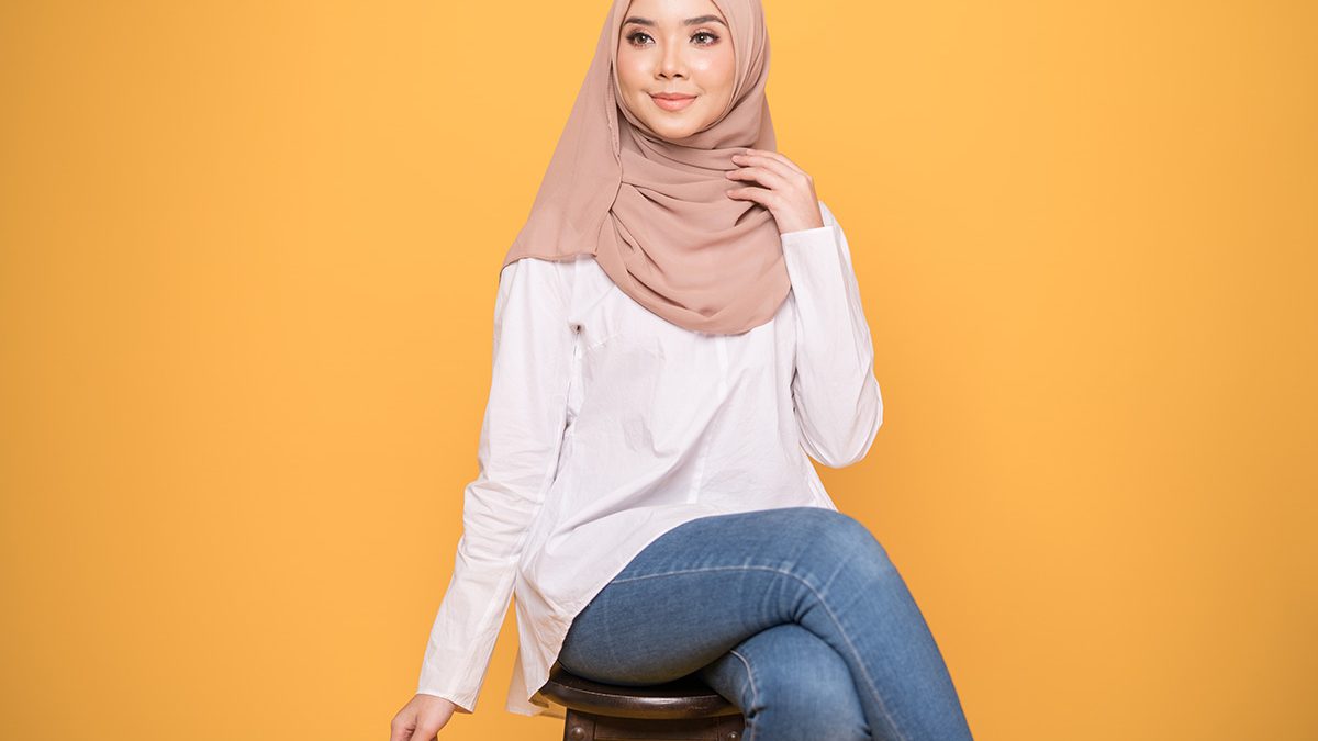 Hijab Untuk Wajah Bulat