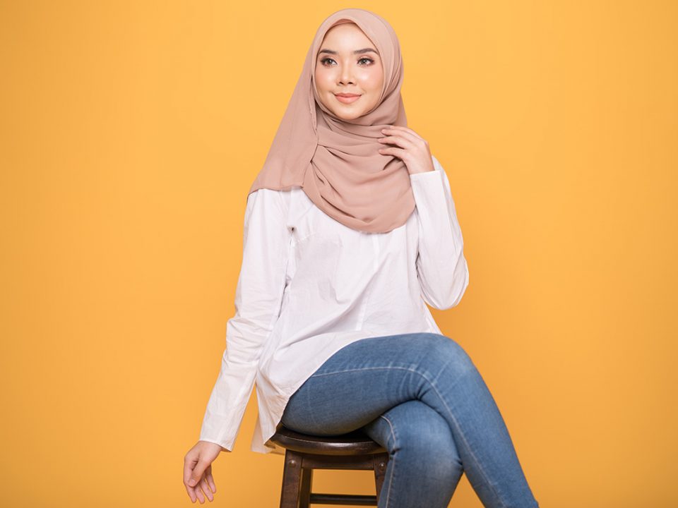 Hijab Untuk Wajah Bulat