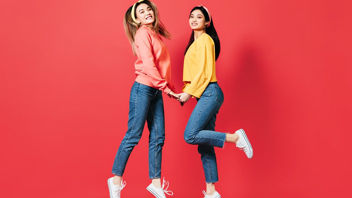 Jeans sesuai bentuk tubuh