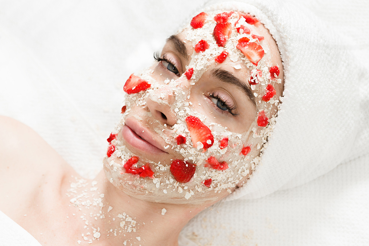 Manfaat masker oatmeal