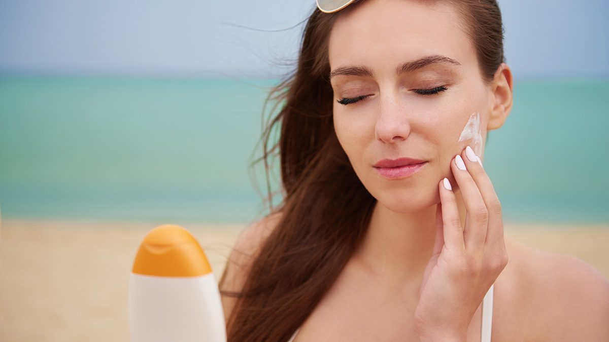 Reapply sunscreen
