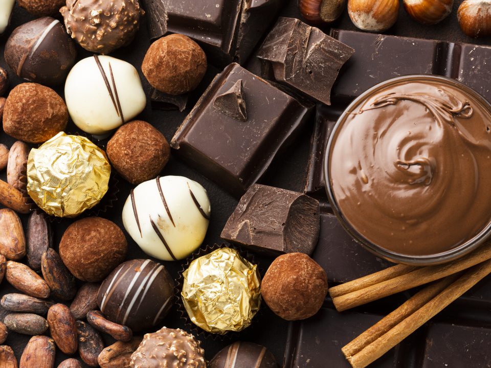 Makanan penambah berat badan cokelat