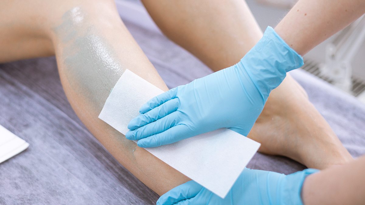 Menghilangkan Bulu Kaki