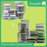 Toples Set Calista 14 Pcs Food Container Tempat Penyimpanan Makanan (1)