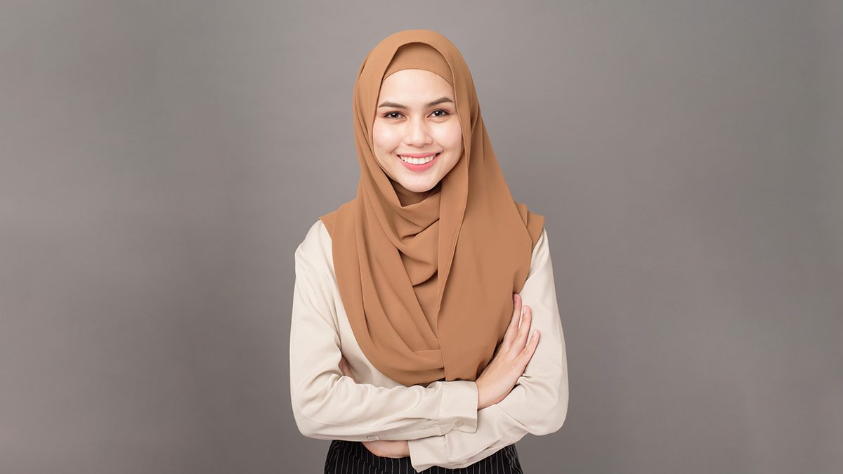 Hijab warna kulit