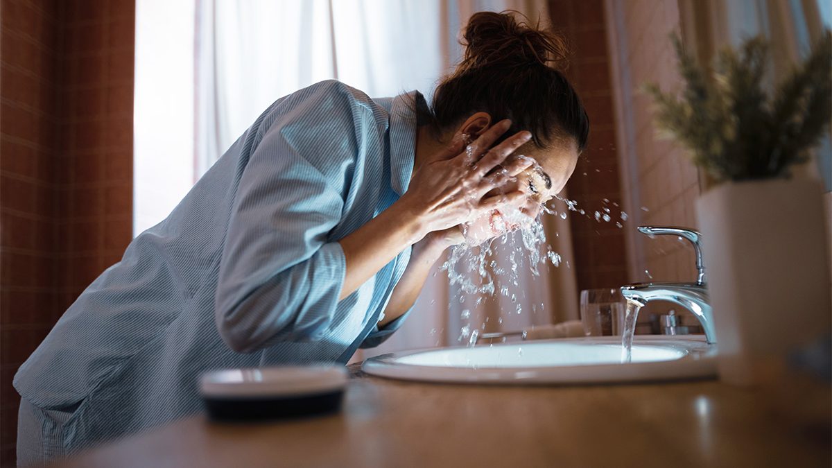 Cuci Muka Sebelum Tidur