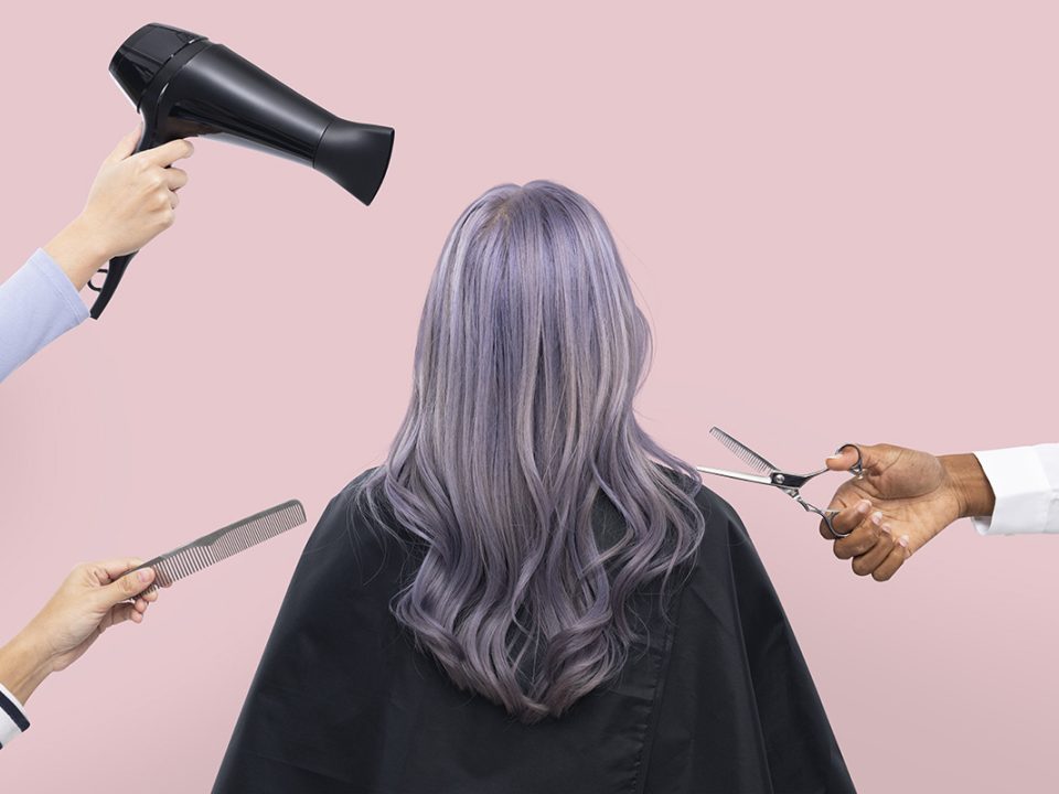 Rambut Diwarnai