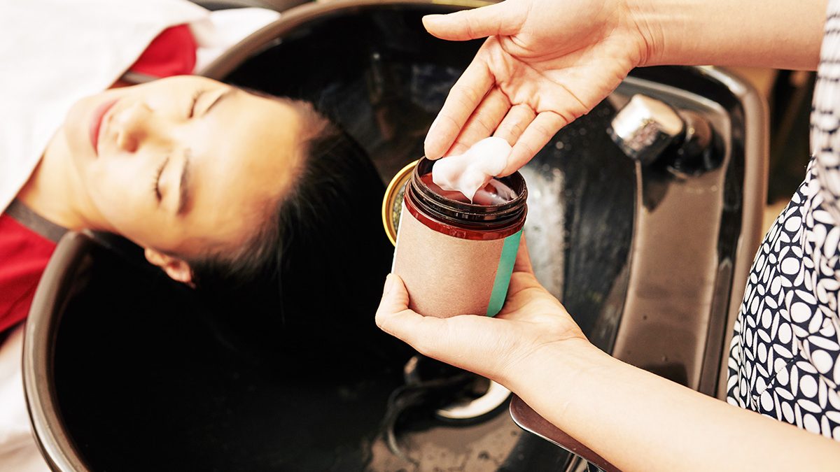 Masker Alami Rambut Kering