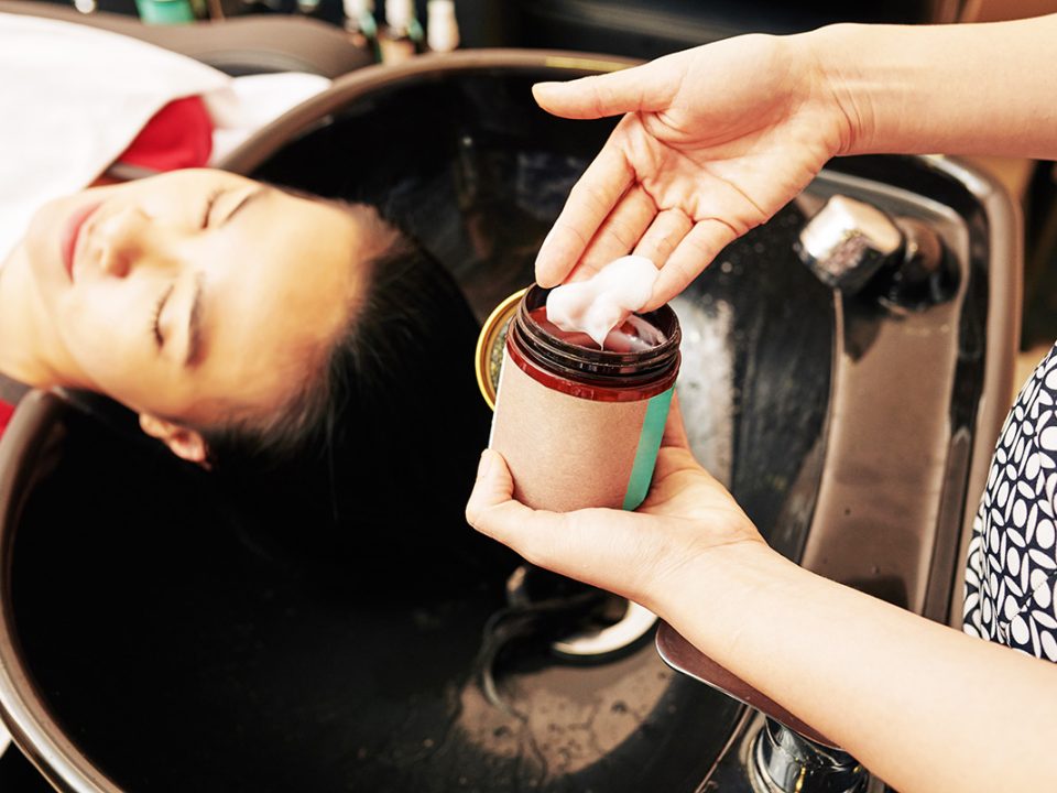 Masker Alami Rambut Kering