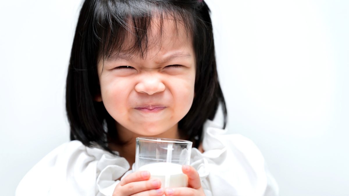 Tidak Mau Minum Susu