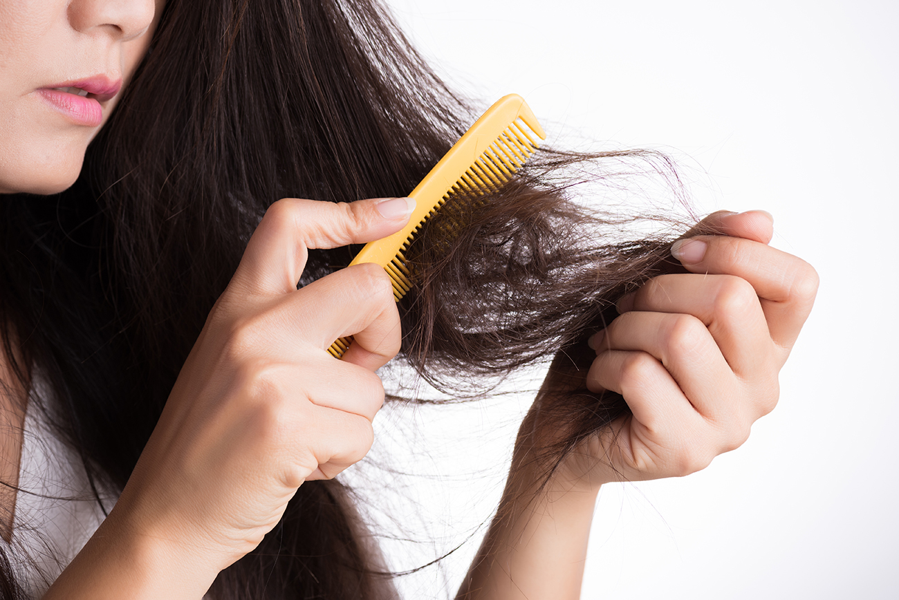 cara merawat rambut kering