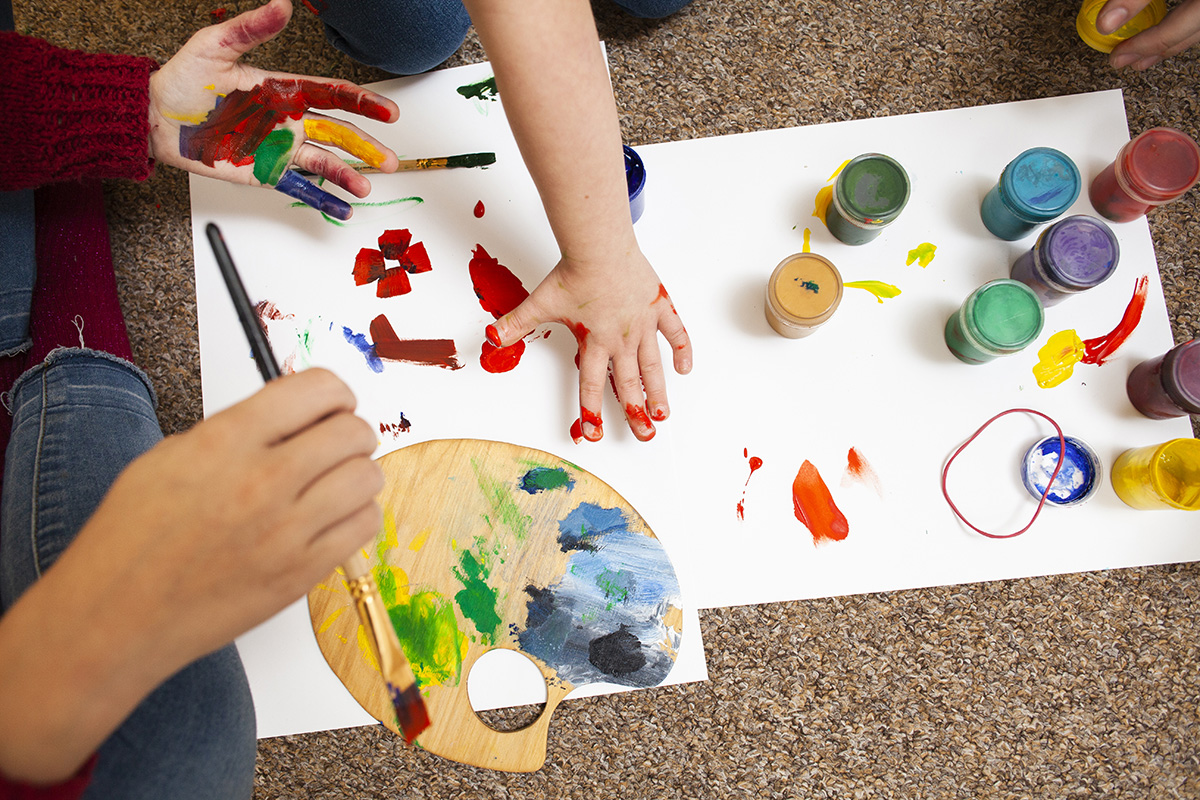 Manfaat finger painting