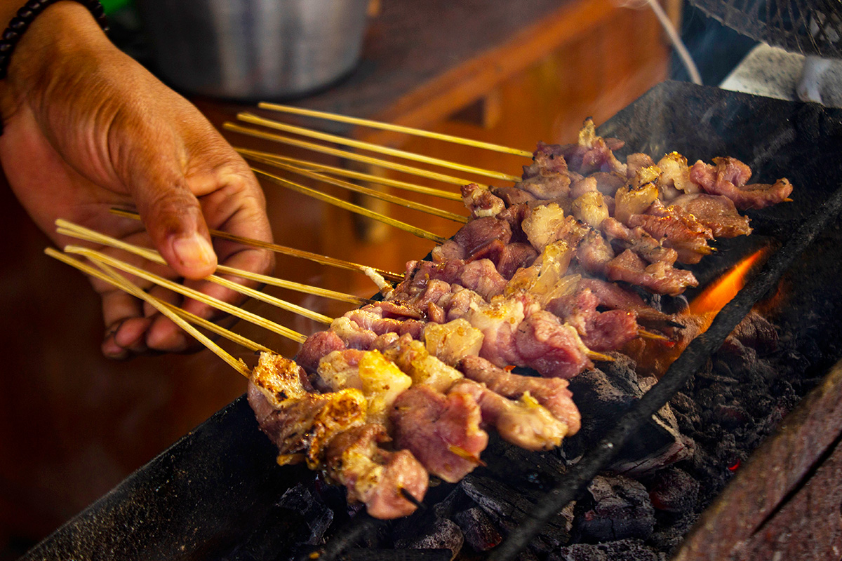 cara memanggang daging