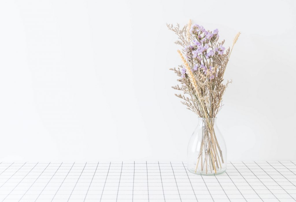 membuat dried flowers