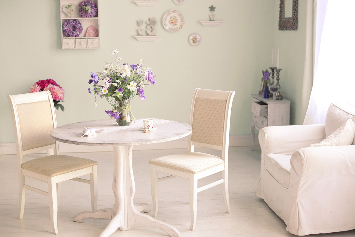 desain interior shabby chic