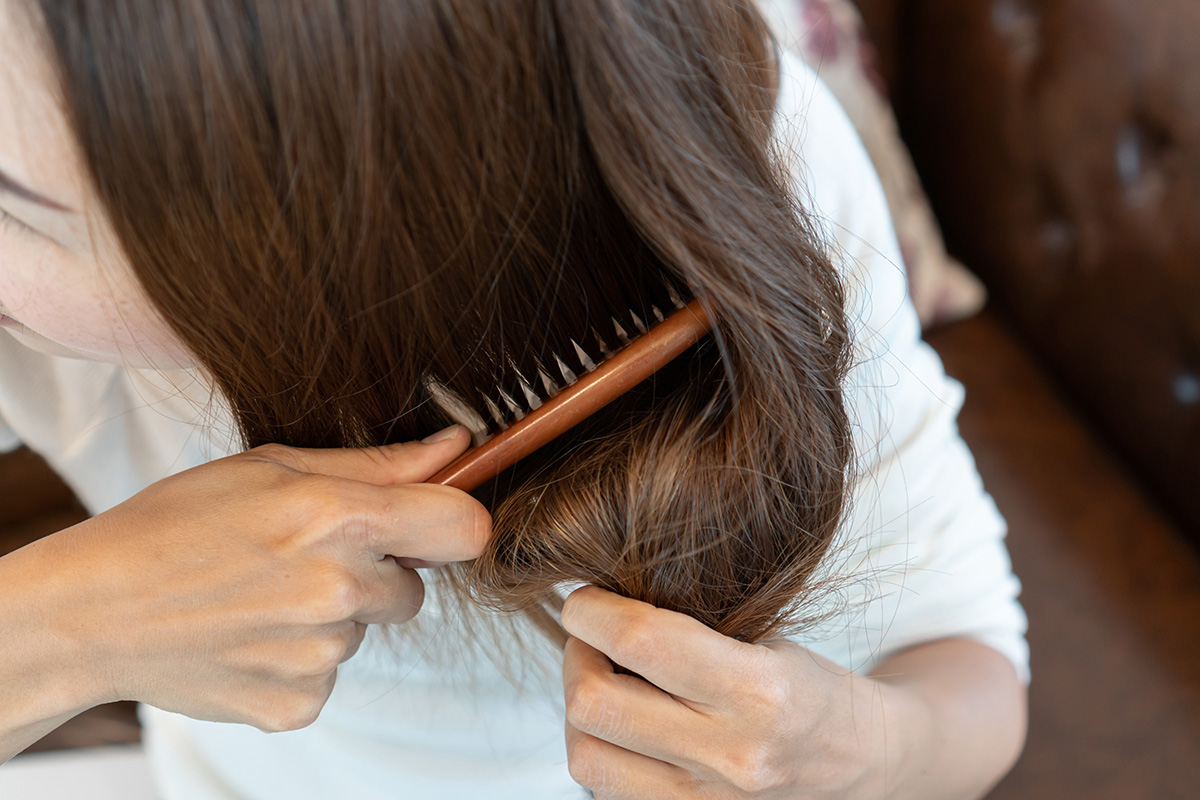 cara rambut tidak mengembang