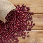 Makanan serat kacang merah