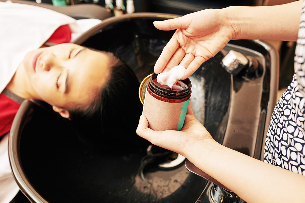 Masker Alami Rambut Kering