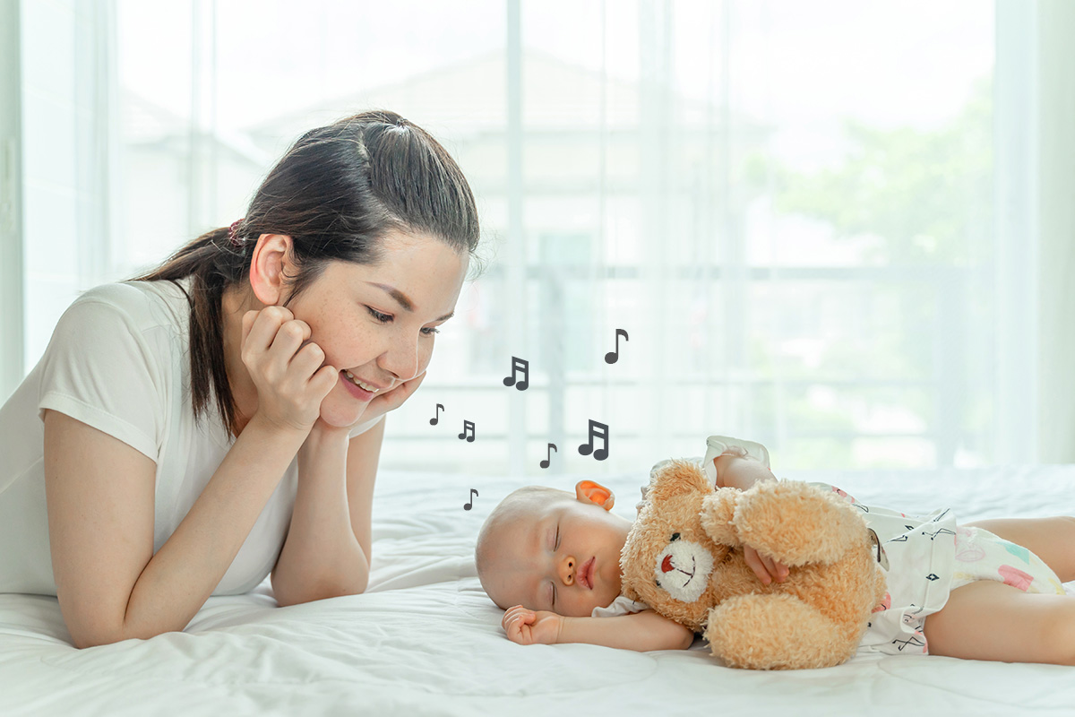 Bernyanyi untuk Bayi