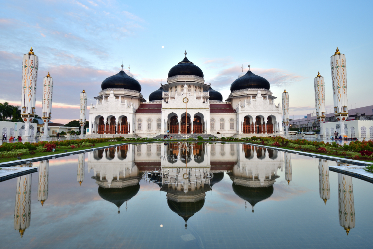 Wisata di Banda Aceh Masjid Baiturrahman