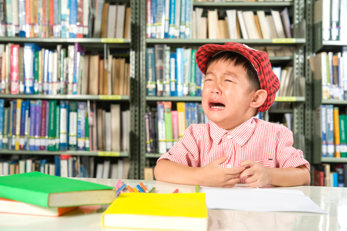 Anak Menangis di Sekolah